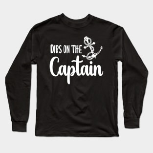 Dibs on the captain Long Sleeve T-Shirt